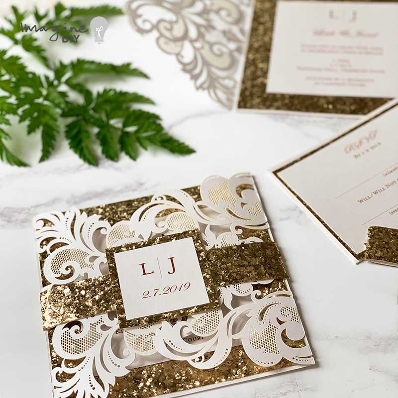 How To Make ... Luxury Wedding Invitations with Belly Band