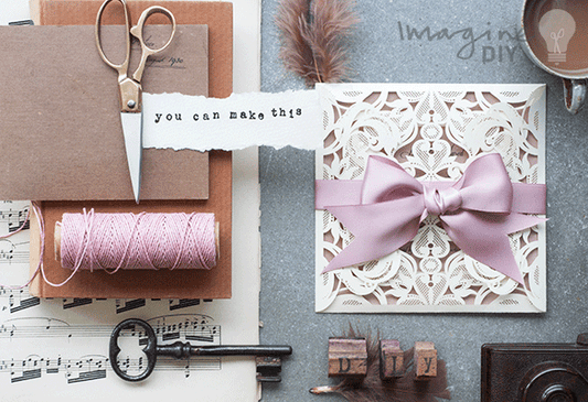 How to Make... Luxurious Laser Cut Invitations