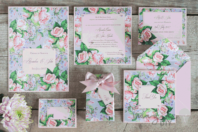 How to Make... Rosemoor Floral Wedding Stationery