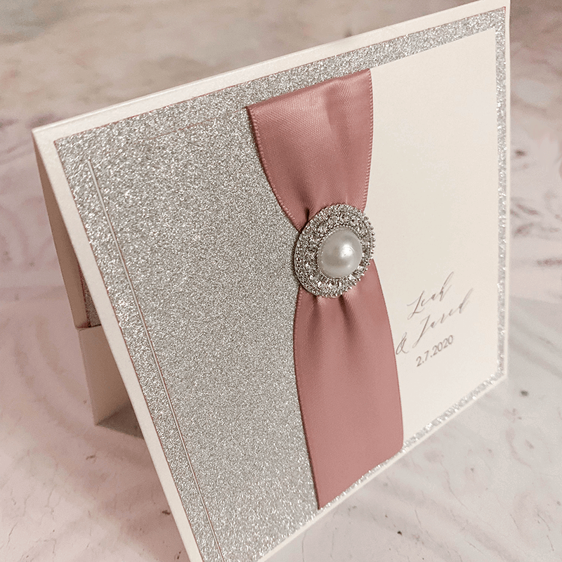 How To Make ... DIY Pocket Invitations with Glitter