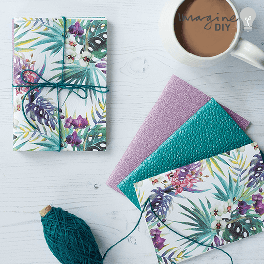 EASY DIY GIFTS - Pretty Notepad sets to make in minutes