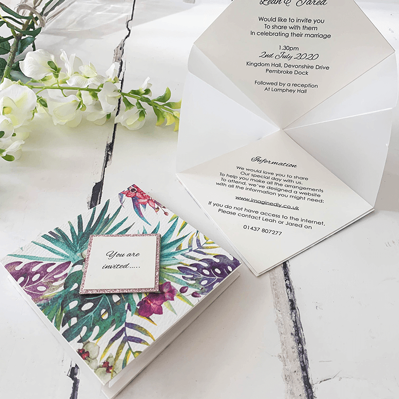 How To Make ..... Quirky Pop-Up Wedding Invitations