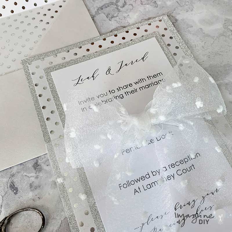 Douce Bobble Lace White ImagineDIY