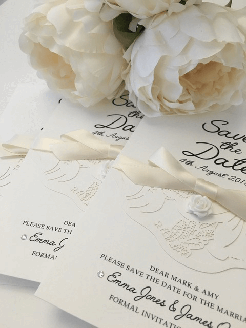 Lily Wedding Invitation  ImagineDIY   