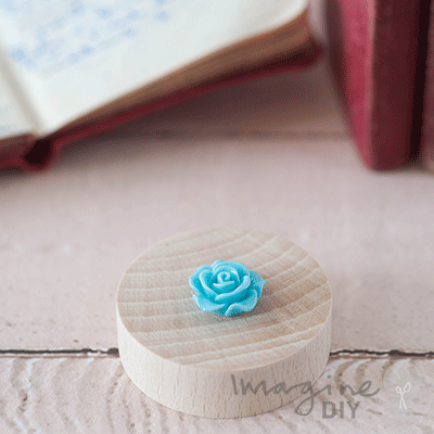 English Rose Blue ImagineDIY Small