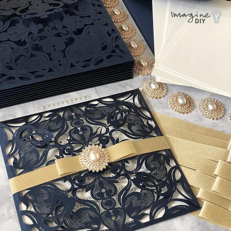 Dior Bow - Gold Sparkle ImagineDIY