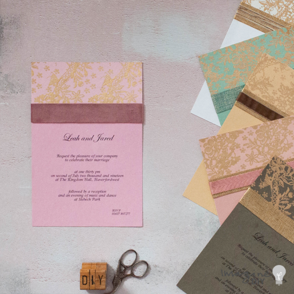 Deluxe Old Rose Velvet Ribbon ImagineDIY