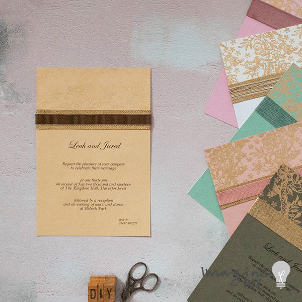 Taupe Velvet Ribbon ImagineDIY