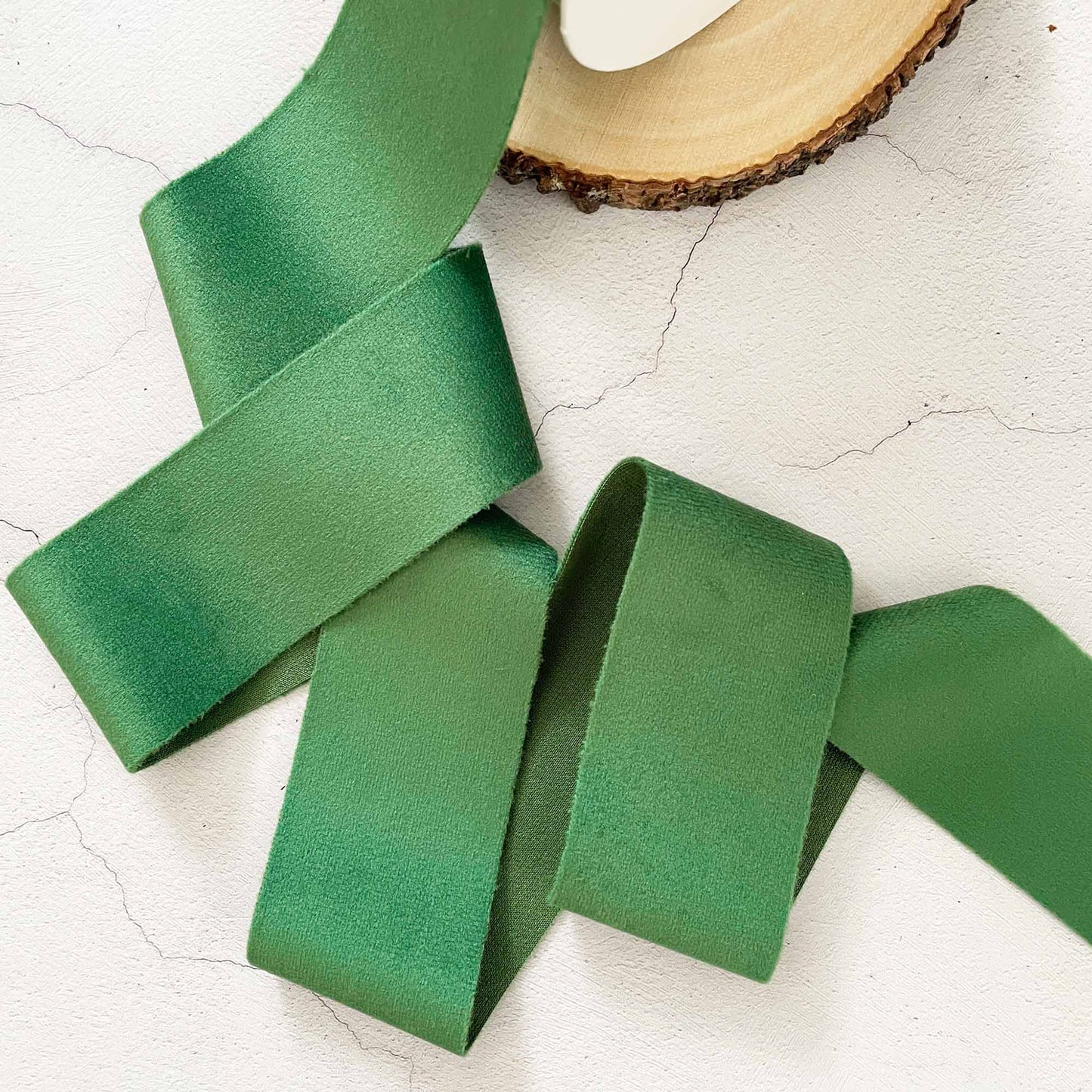 Deluxe Emerald Green Velvet Ribbon ImagineDIY