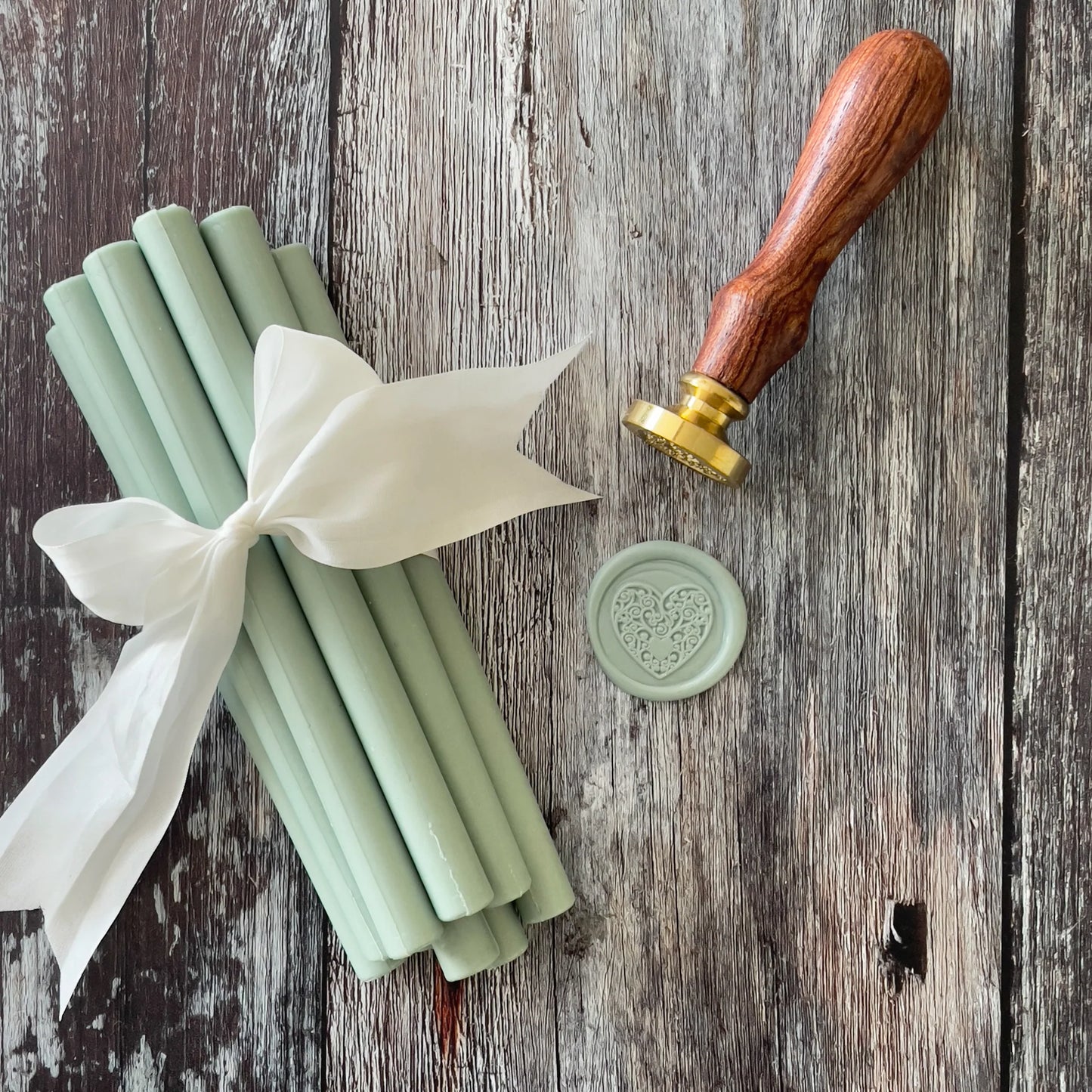 11mm Sealing Wax Stick - Sage Green ImagineDIY