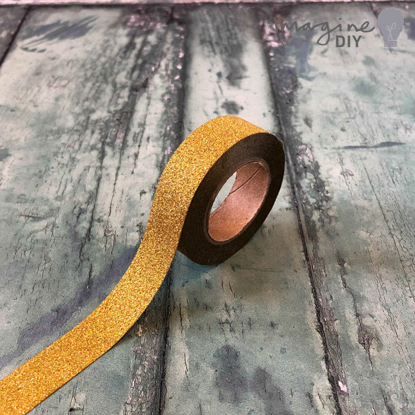 Glamour Gold Glitter Tape ImagineDIY