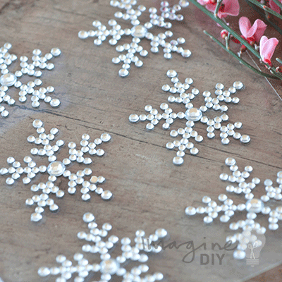 Elsa Crystal Snowflake Stickers  ImagineDIY   