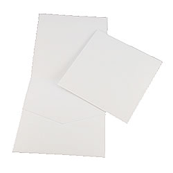 Booklet Pocket Invitation - Pearlised White ImagineDIY