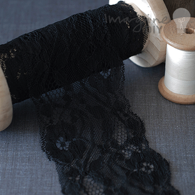 Black Lace ImagineDIY 1 Meter