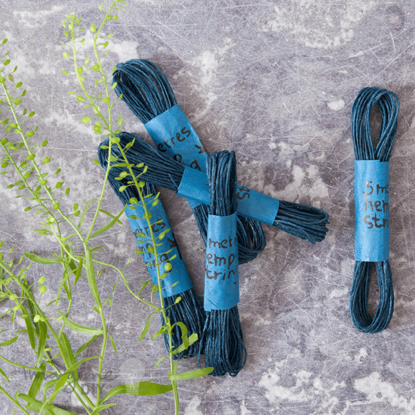 Hemp String 5 meter - Blue ImagineDIY