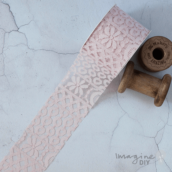 Lida Lace Blush ImagineDIY 1 Meter