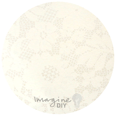 Chantilly Lace Paper Ivory ImagineDIY