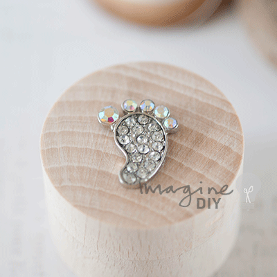 Crystal Baby Foot ImagineDIY