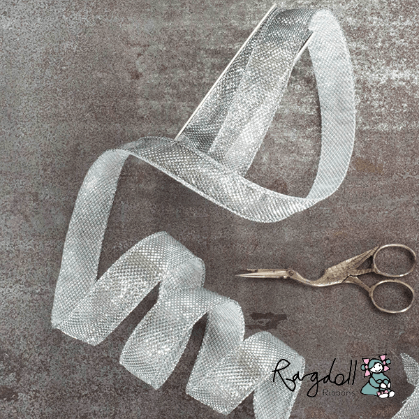 Silver Shimmer Ribbon ImagineDIY