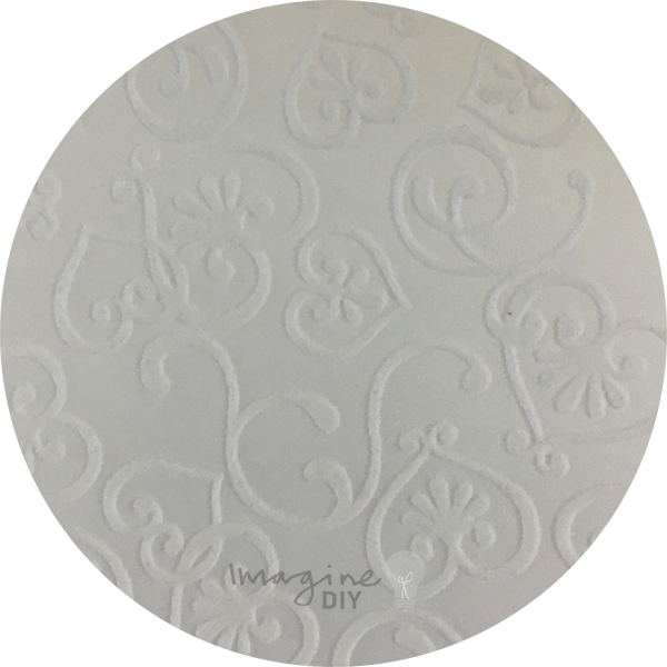 Forever Yours Flocked Paper ImagineDIY