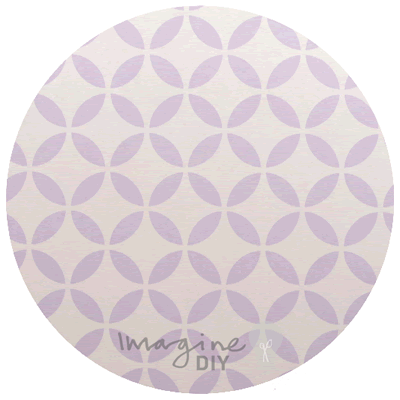 Geometric Paper Lilac ImagineDIY