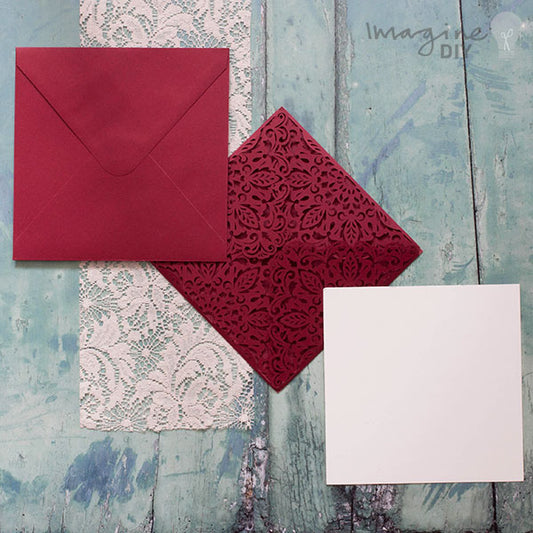 Luxury Matt Wine Envelope - 16cm  ImagineDIY   