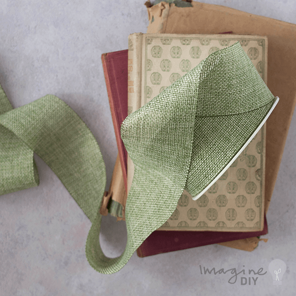 Pristine Green Burlap Ribbon - 15 Metre Roll ImagineDIY