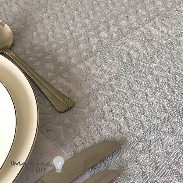 Grey Lida Table Runner - 2.5 Metre ImagineDIY