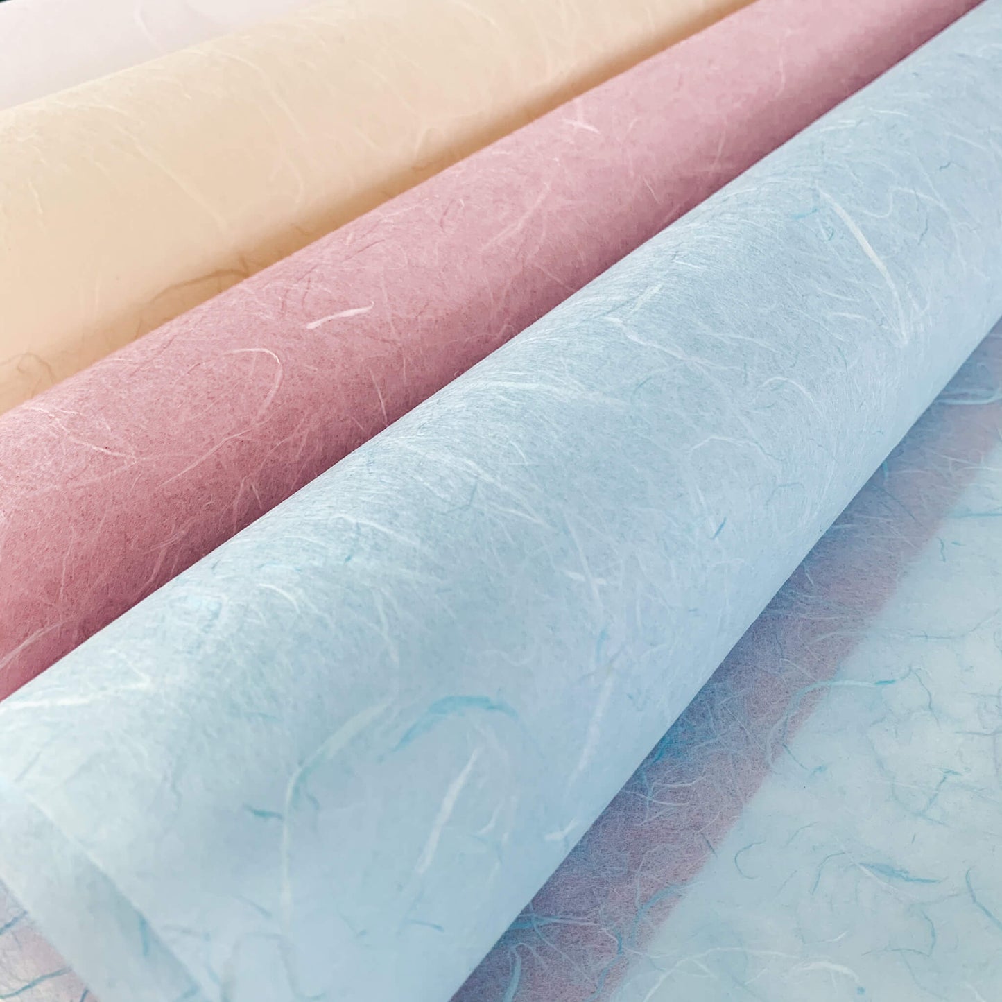 White Eco Friendly Mulberry Silk Paper ImagineDIY