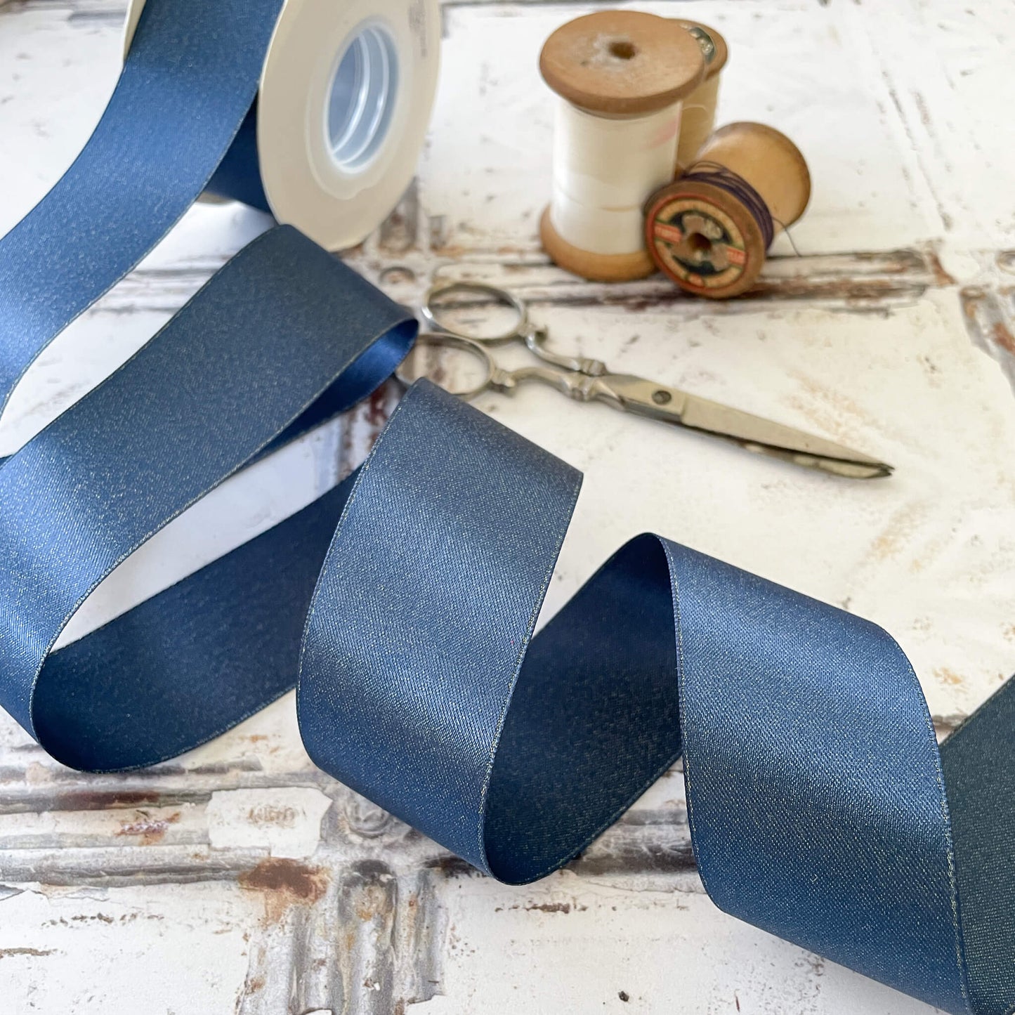 Navy Sparkle Ribbon ImagineDIY