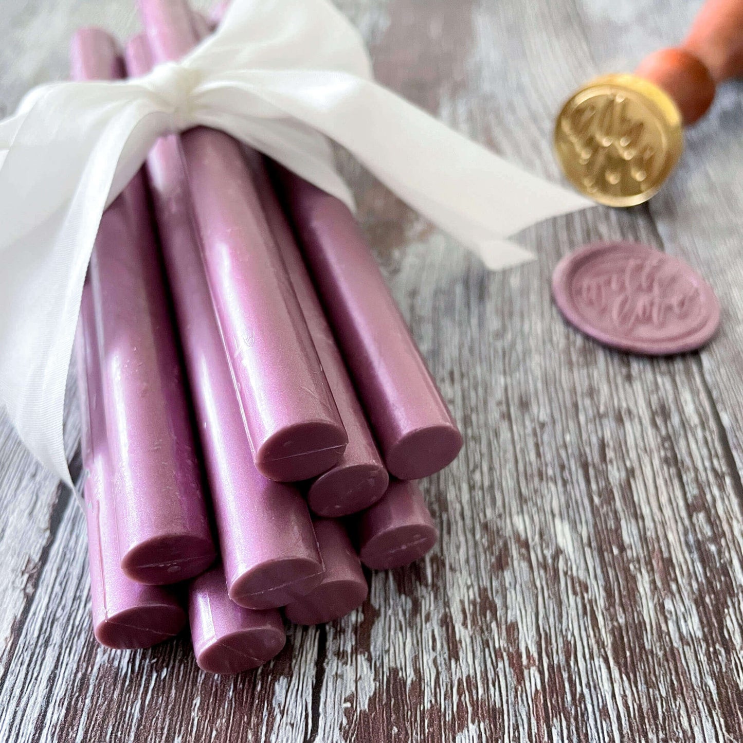 11mm Sealing Wax Stick - Mauve ImagineDIY