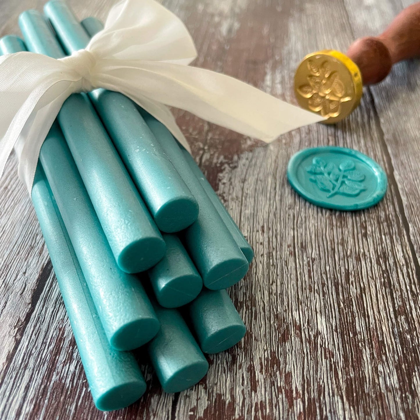 11mm Sealing Wax Stick - Sea Green ImagineDIY