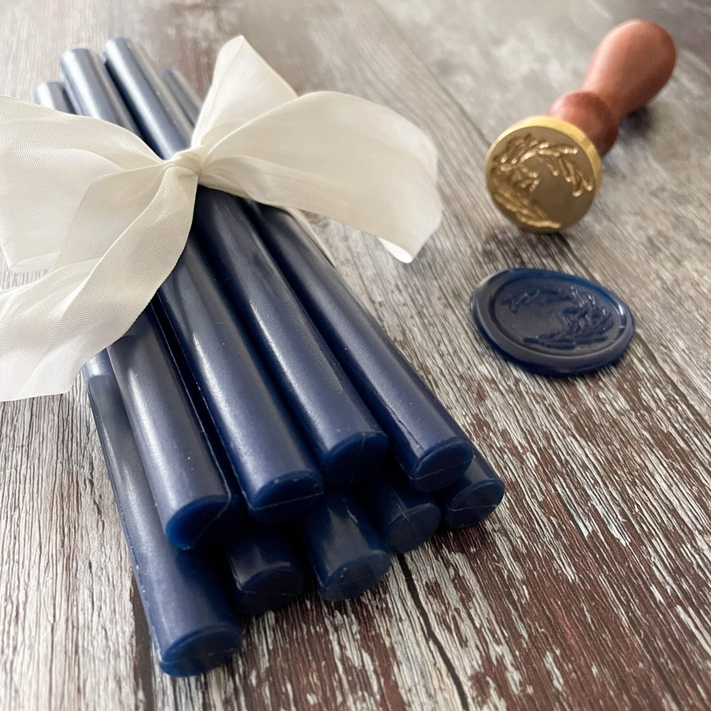 11mm Sealing Wax Stick - Navy ImagineDIY
