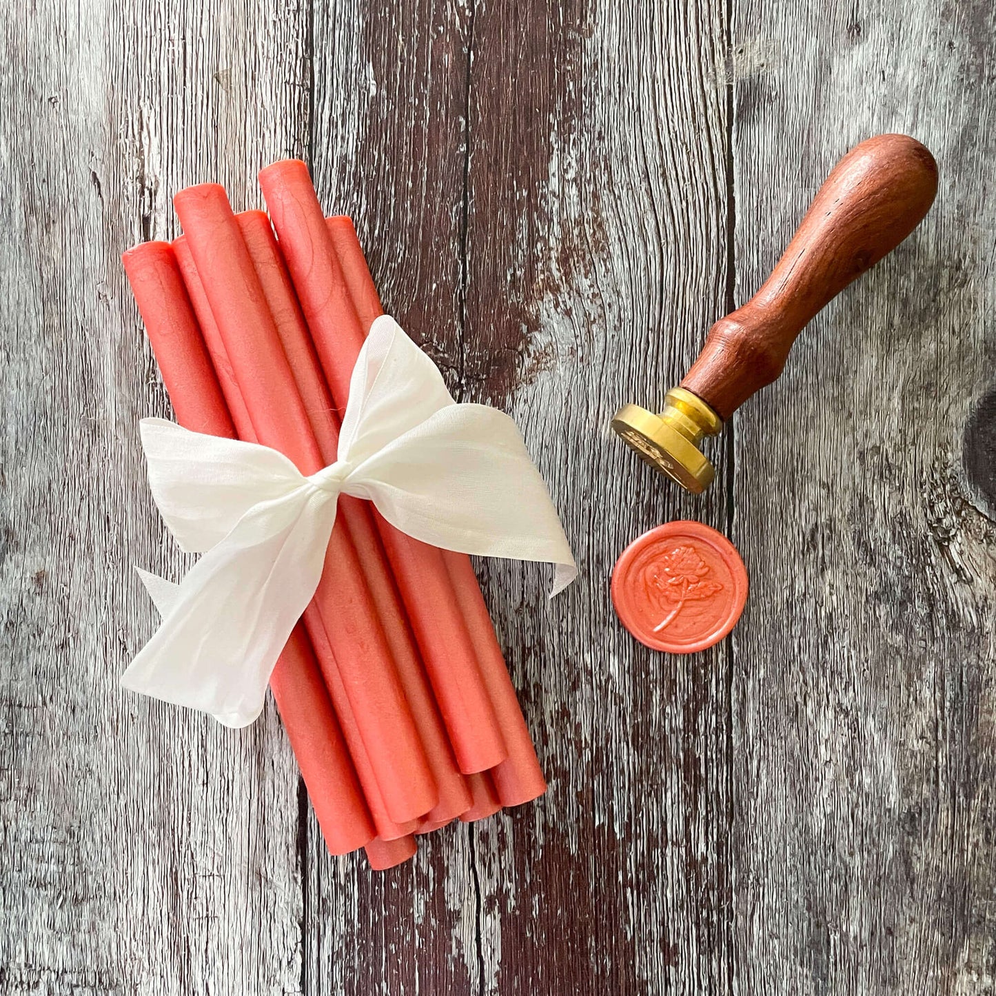 11mm Sealing Wax Stick - Coral ImagineDIY