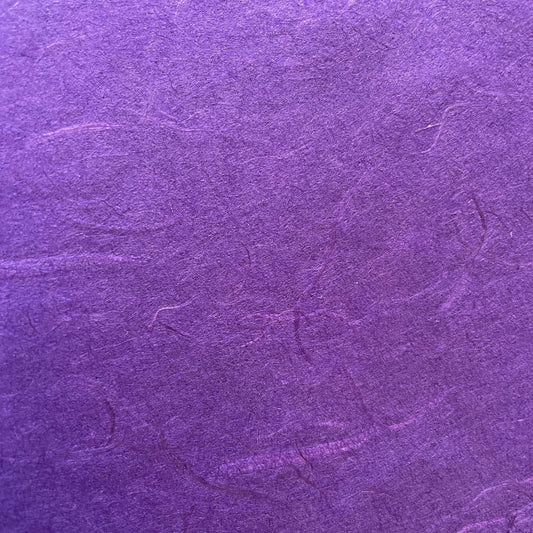 Purple Eco Friendly Mulberry Silk Paper - 70cm x 50cm  ImagineDIY   
