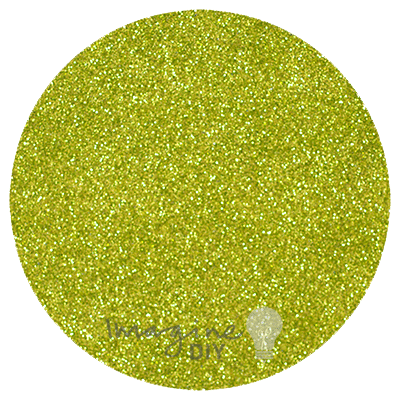 Glitter Paper in Lemon Lime ImagineDIY