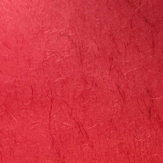 Cool Red Eco Friendly Mulberry Silk Paper - 70cm x 50cm  ImagineDIY   
