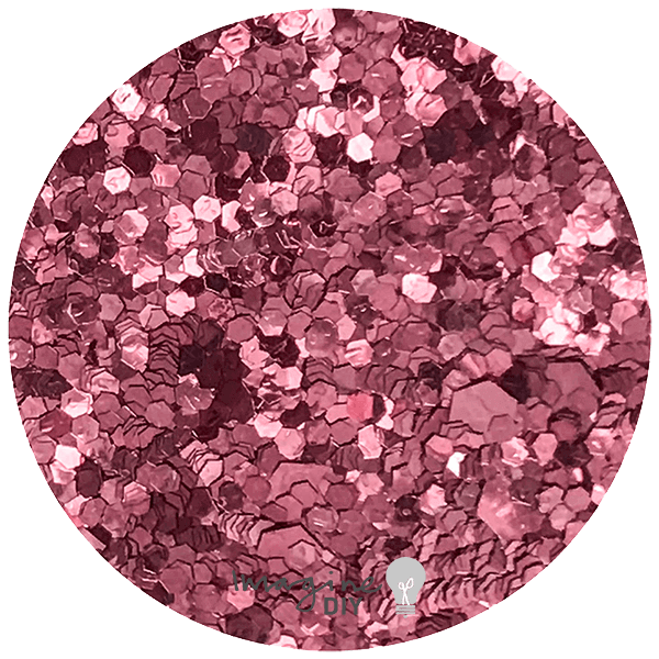Sequin Glitter Paper - Rose Pink ImagineDIY
