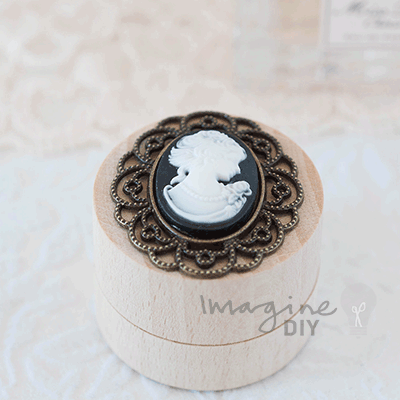Vintage Cameo Black ImagineDIY