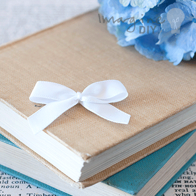 White Bow ImagineDIY