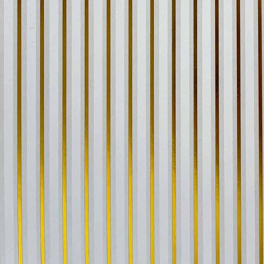 Cheltenham Stripes Lustre Paper - Gold  ImagineDIY   