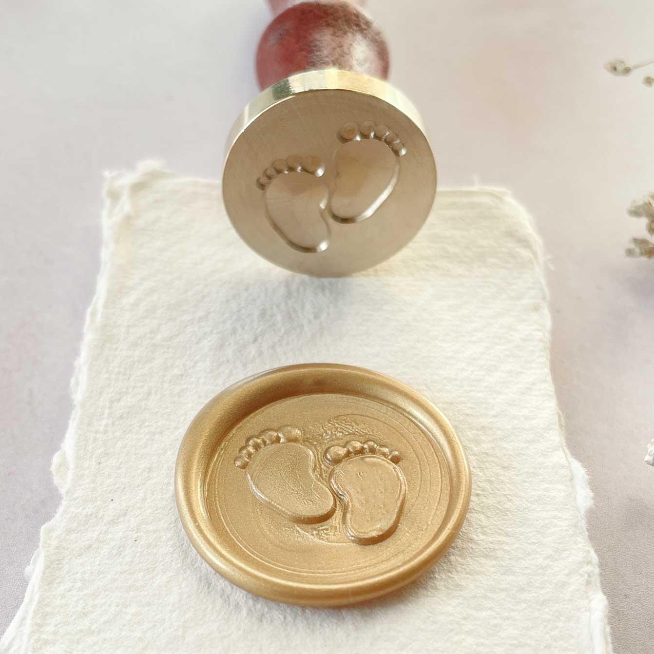 Baby Feet Wax Seal