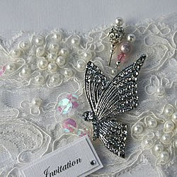 Cream Beaded Lace ImagineDIY