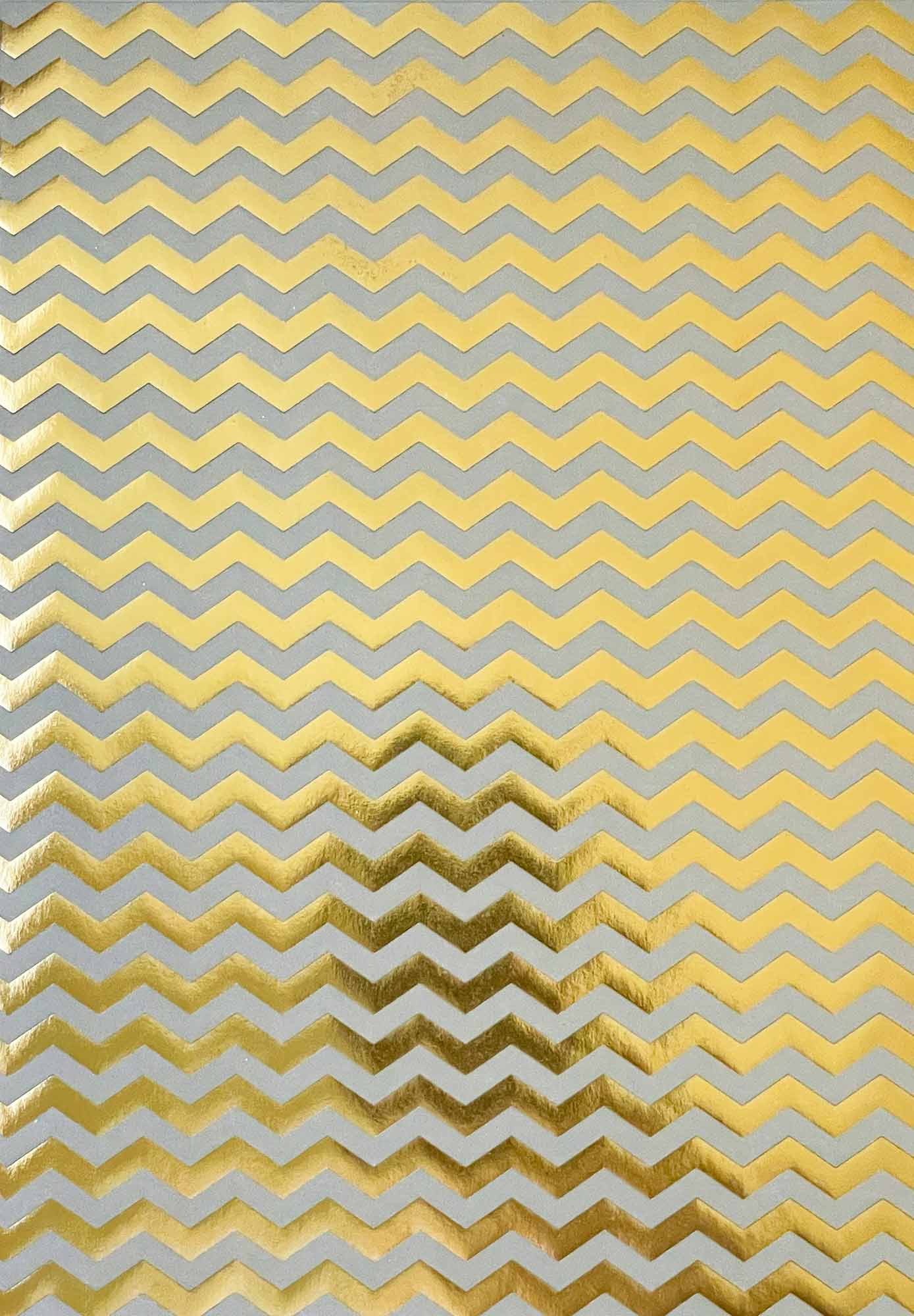 Chevron Lustre Paper in Gold ImagineDIY
