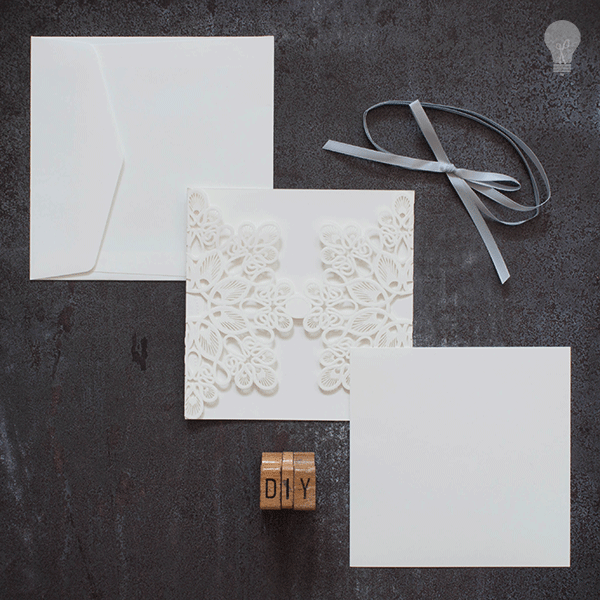 Luxury Matt Off-White Envelope - 16cm ImagineDIY