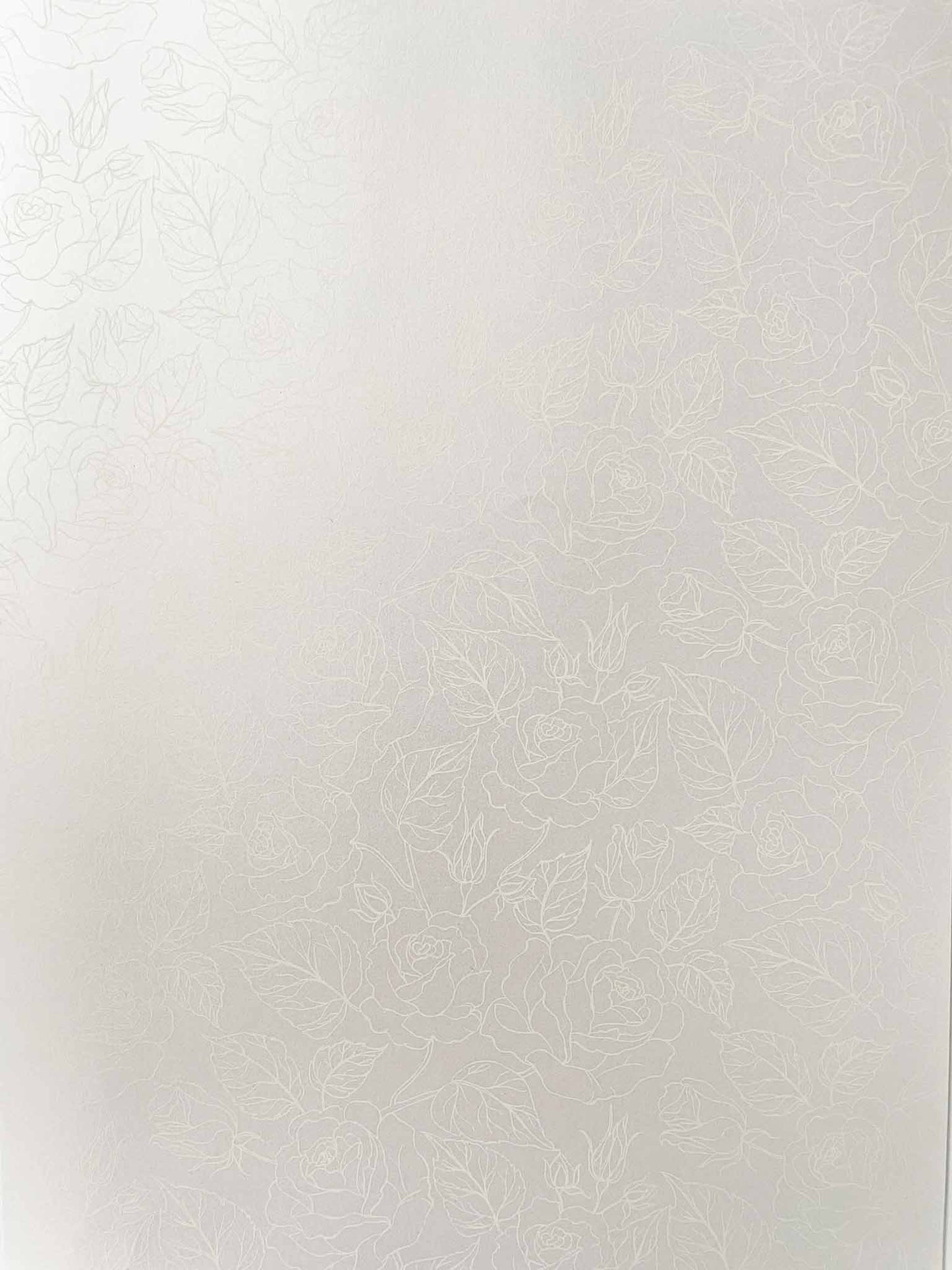 Flora Paper in White ImagineDIY