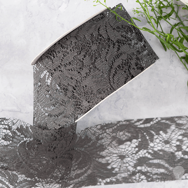 Florence Lace Grey ImagineDIY 70m 1 Meter