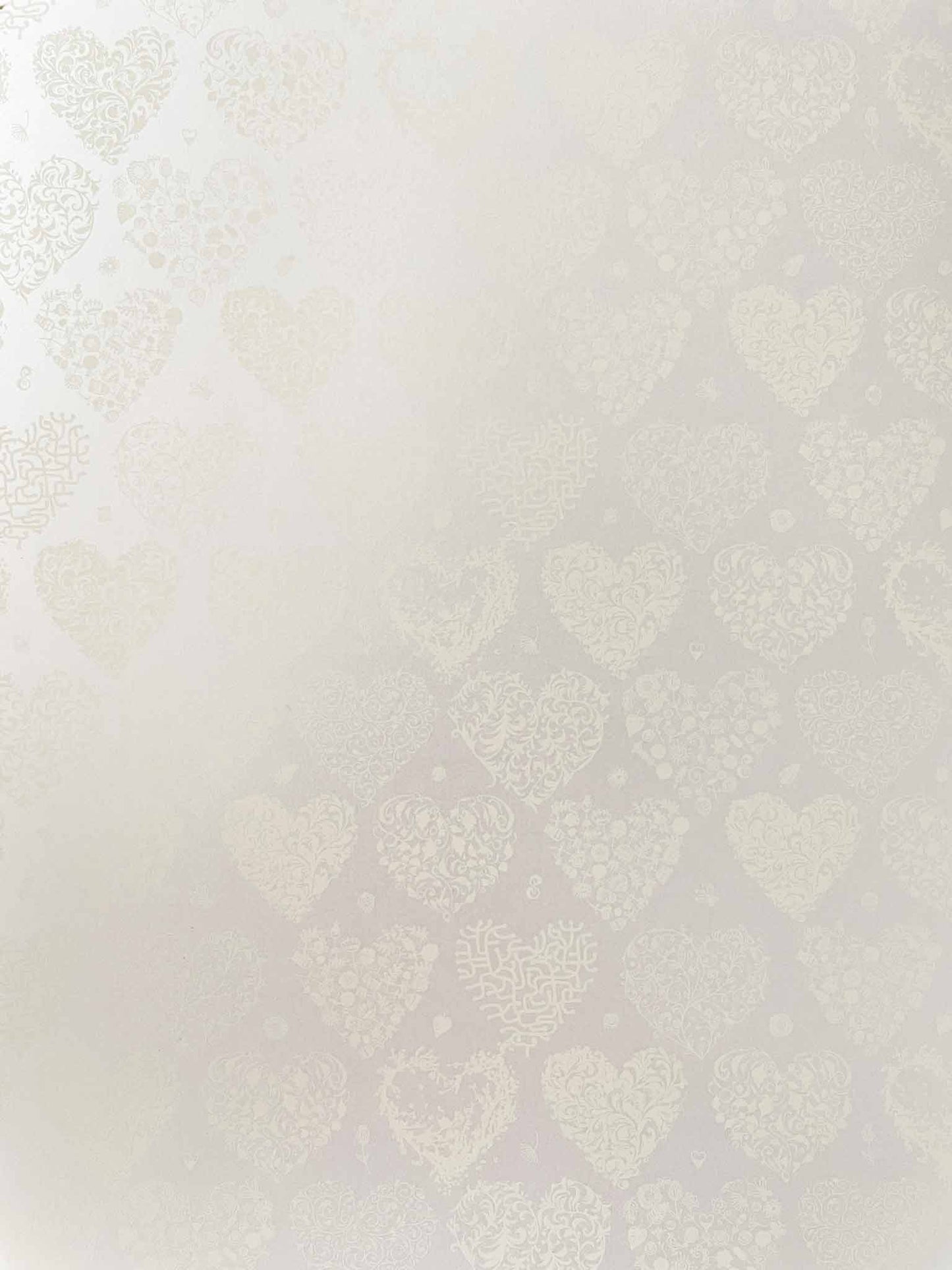 White Hearts Paper ImagineDIY