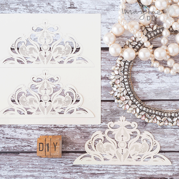 Jaipur Cream Laser Cut Panels (Sheet of 2) ImagineDIY
