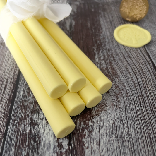 11mm Sealing Wax Stick - Lemon  ImagineDIY   